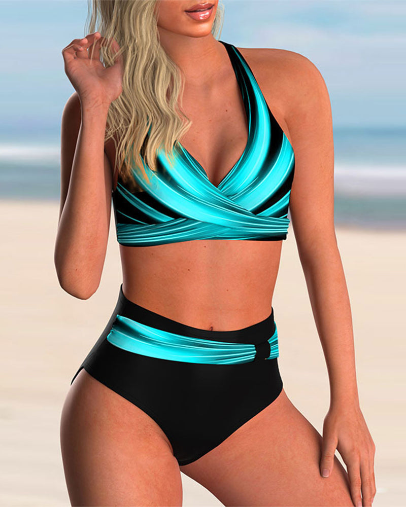 Stromboli - Bikini Set con Scollatura Incrociata A minha loja
