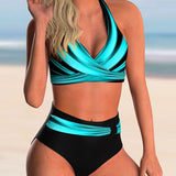 Stromboli - Bikini Set con Scollatura Incrociata A minha loja
