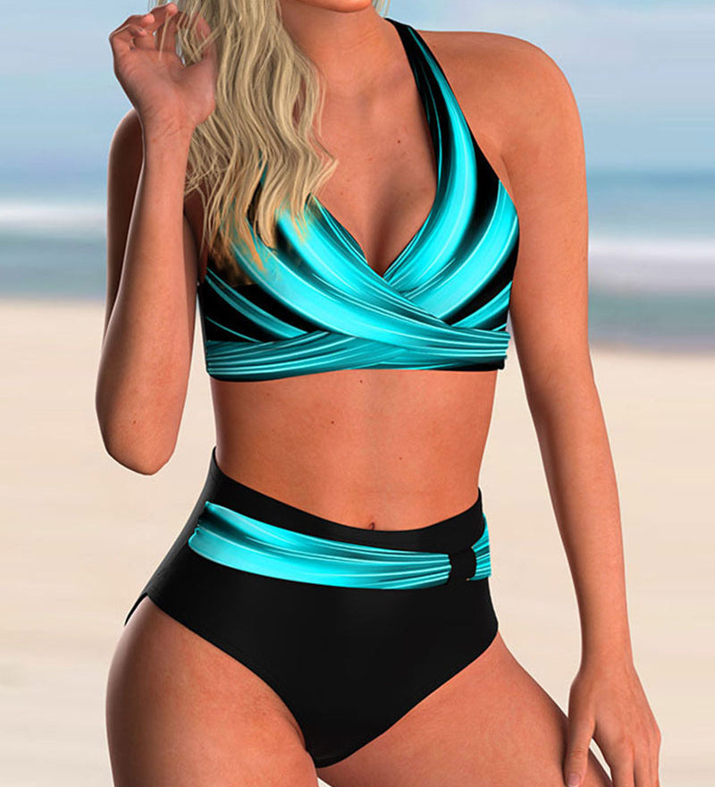 Stromboli - Bikini Set con Scollatura Incrociata A minha loja
