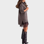 Tereza - Completo elegante di maglione e vestito A minha loja