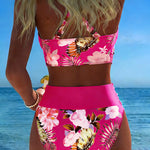 Modena - Costume da bagno a bikini con stampa floreale A minha loja
