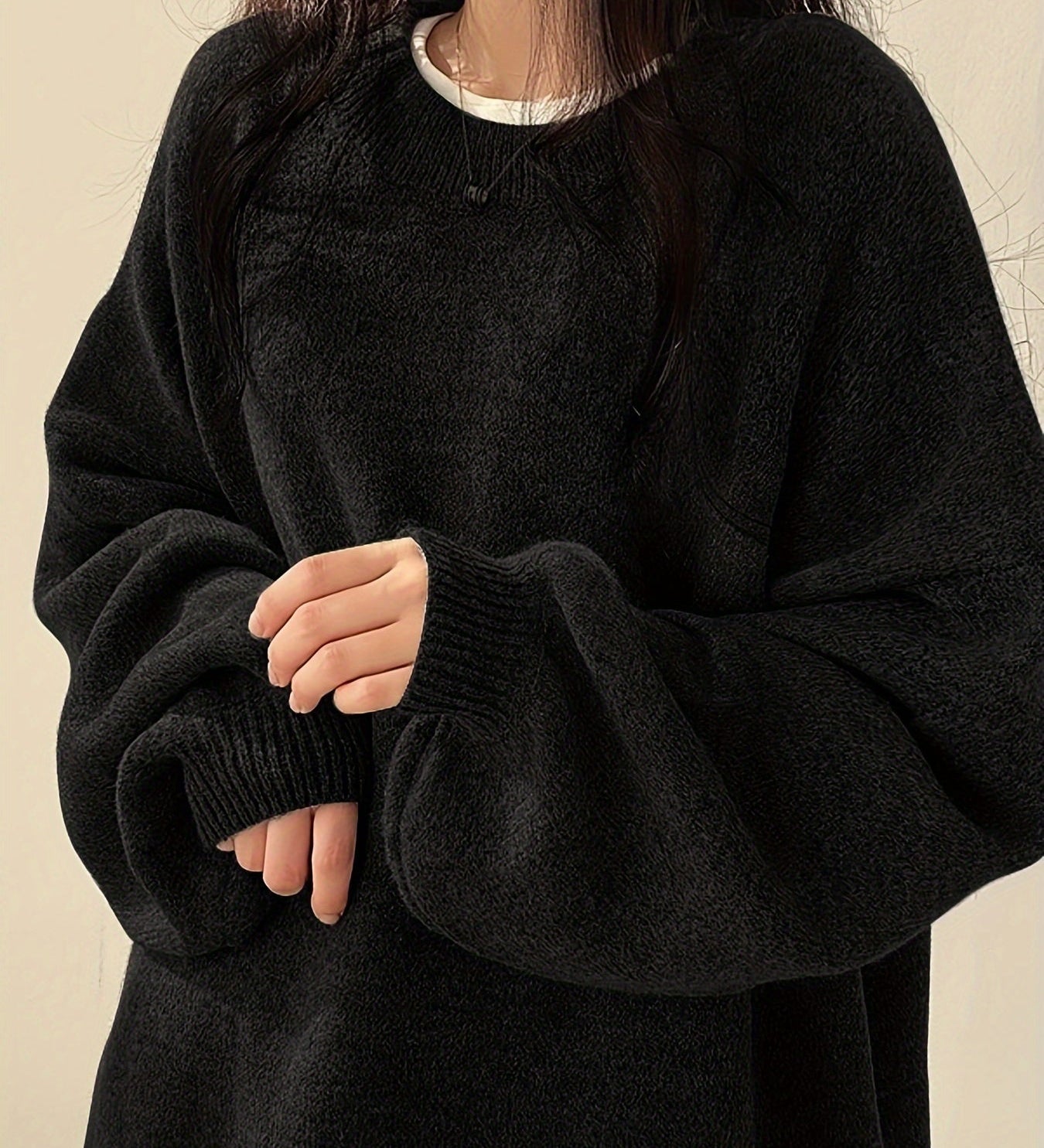 EVERLIGHT | MAGLIONE CASUAL CON SPACCHI LATERALI