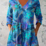"Juliette | Blusa Lunga con Scollo a V". A minha loja