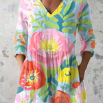 Helene | Blusa Lunga con Scollo a V A minha loja