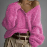 SERIAVI | CARDIGAN CON COLLO A V