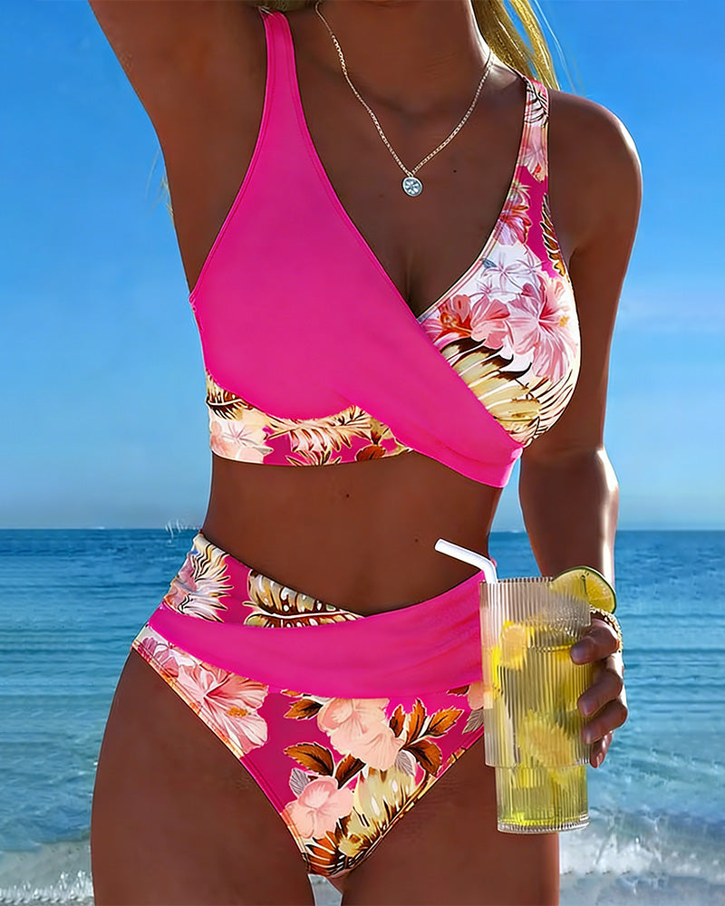 Modena - Costume da bagno a bikini con stampa floreale A minha loja