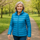 Ulla | Giacca imbottita leggera - Blu cielo