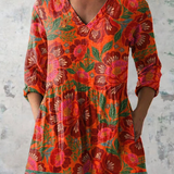 Marion | Blusa Lunga con Scollo a V Elegante A minha loja
