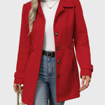 Veronika – Cappotto urbano premium con bottoni A minha loja