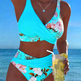 Modena - Costume da bagno a bikini con stampa floreale A minha loja