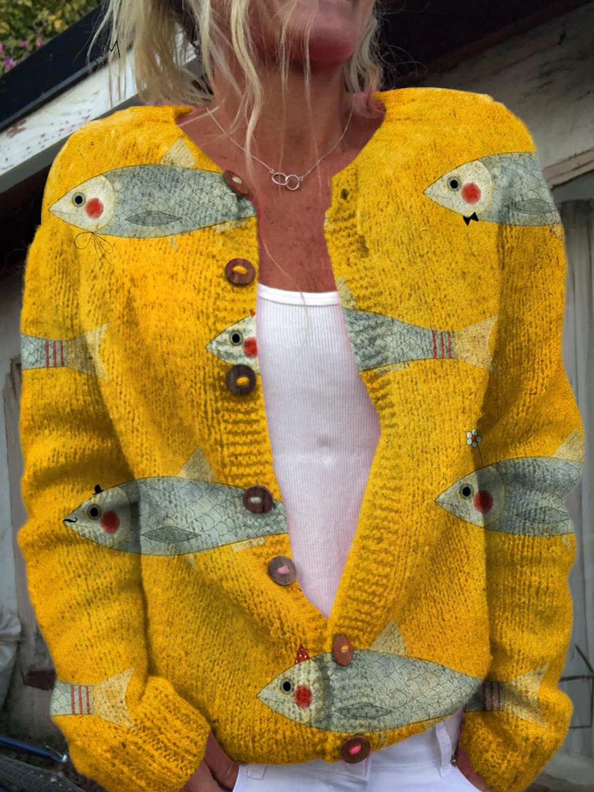 ANOUK | Vintage Knit Cardigan Sweater A minha loja