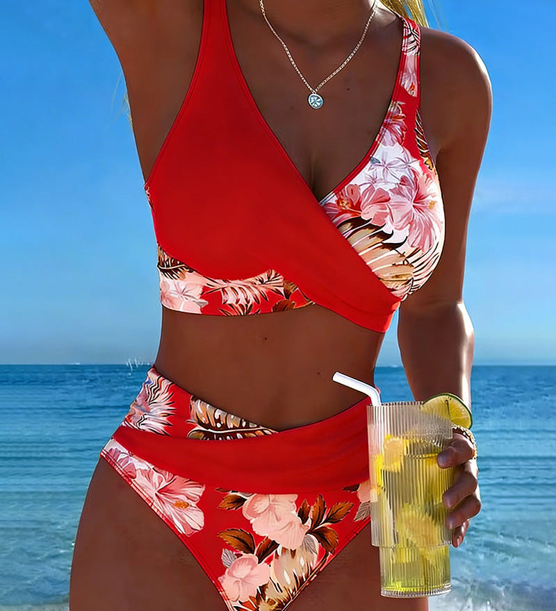 Modena - Costume da bagno a bikini con stampa floreale A minha loja