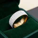 Anello Pavelli in Vetro Cristallino