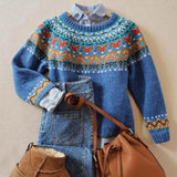 VELVO | MAGLIONE FAIR ISLE DA DONNA