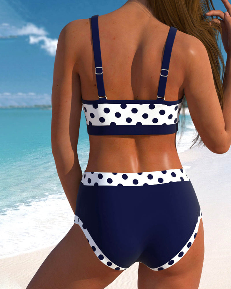 Villasimius - Bikini a vita alta con stampa A minha loja