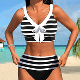 Varenna - High-Waisted Striped Bikini A minha loja