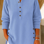NEVA | BUTTON HENLEY TUNIC A minha loja