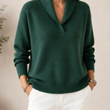 ANTONINE - SOFT V-NECK JUMPER FOR WOMEN A minha loja