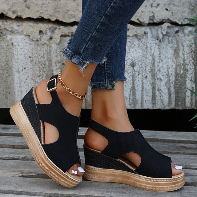 Maeve – Sandali con Zeppa Comodi A minha loja