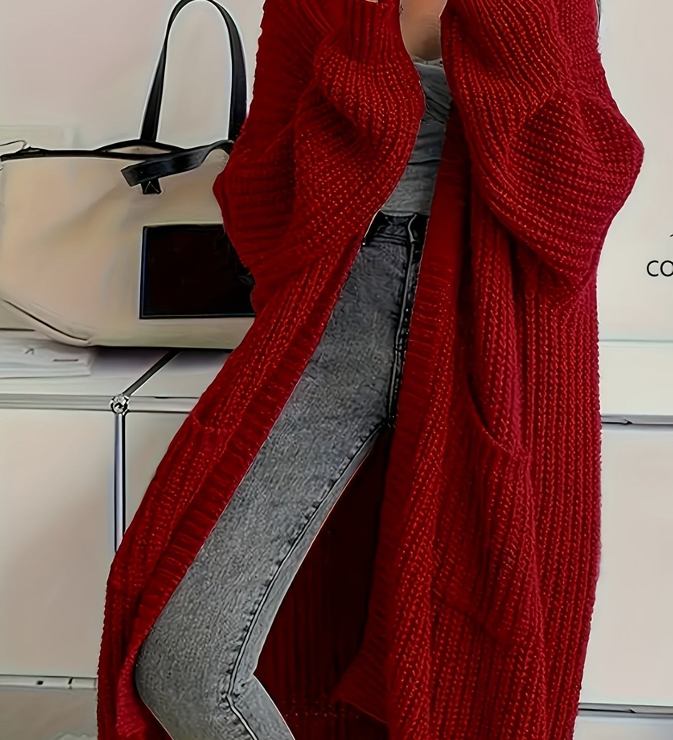 Alice | Comfortable Longline Cardigan A minha loja