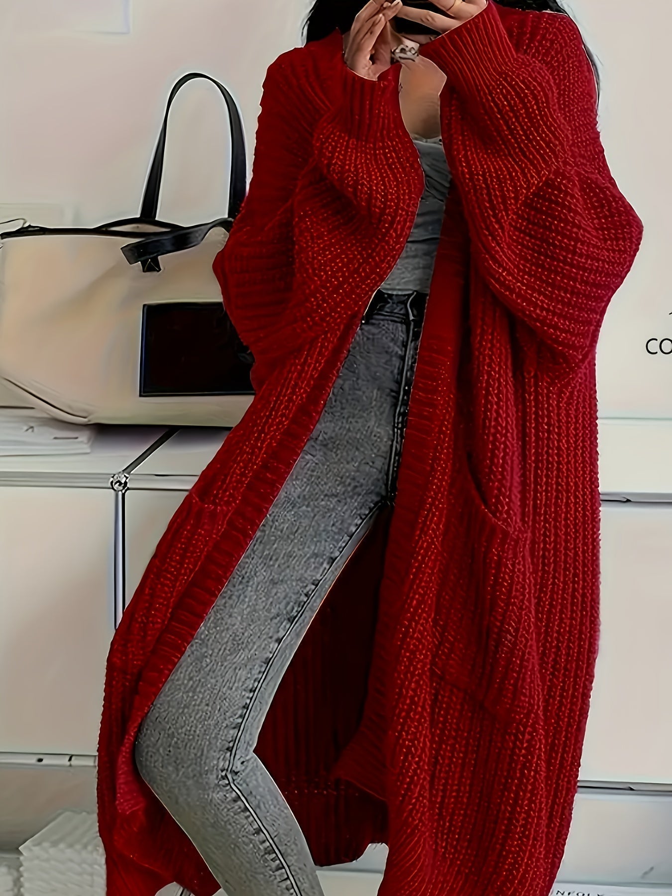Alice | Comfortable Longline Cardigan A minha loja