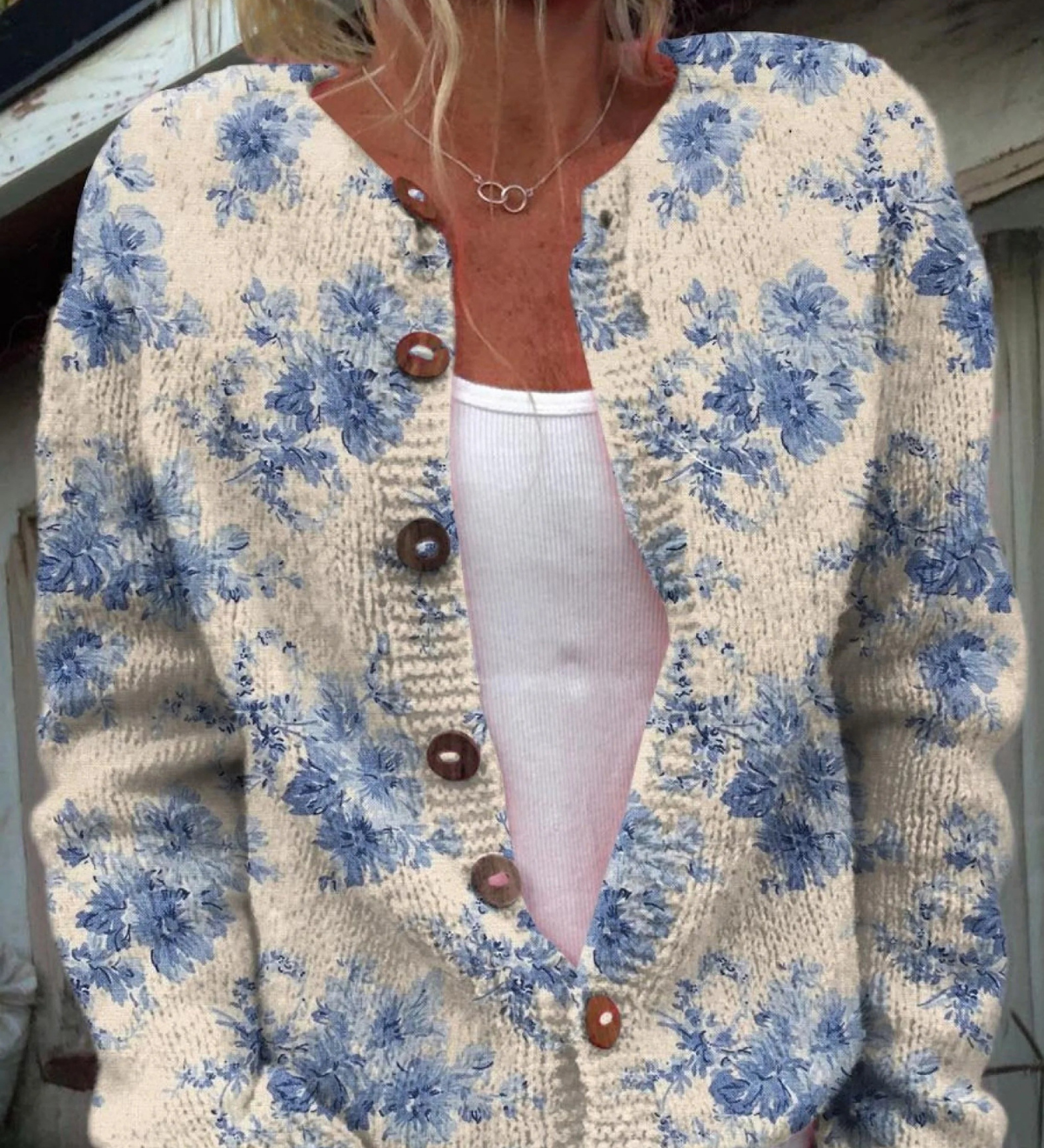 DAYSIE | Vintage Cardigan Sweater A minha loja