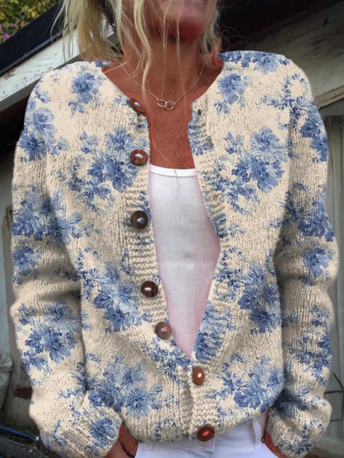 DAYSIE | Vintage Cardigan Sweater A minha loja