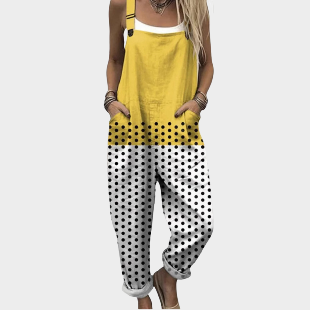 Salopette – Design Esclusivo in Giallo e Nero A minha loja