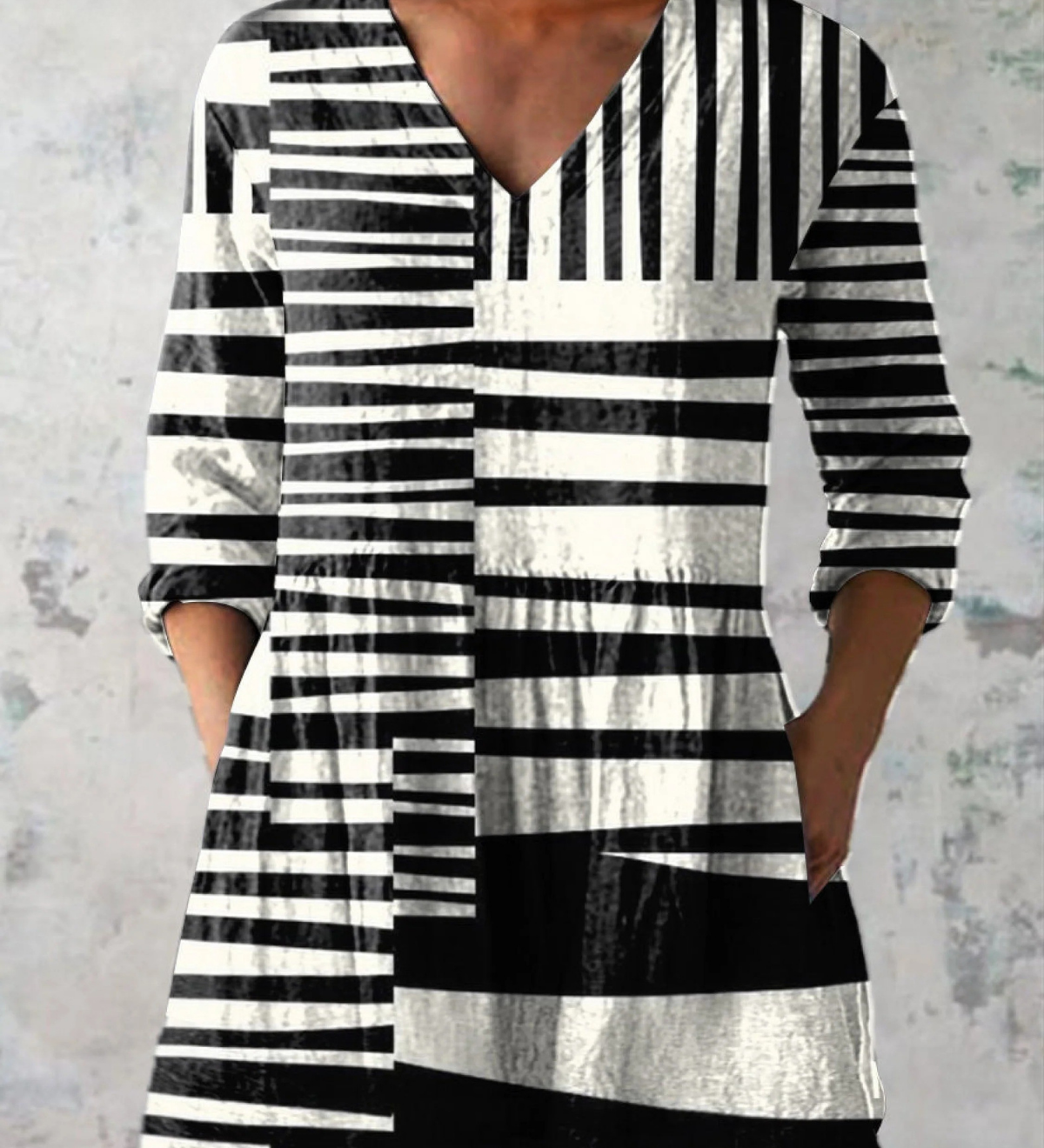 Sophie | Blusa Lunga con Scollatura a V Elegante A minha loja