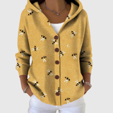 Isabella | Giacca in Maglia Morbida con Cappuccio