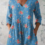 Melanie | Blusa Lunga con Scollo a V A minha loja