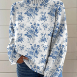 Ruby | Maglione Blossom con Collo Alto