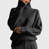 Angela™ | Pullover con Collo Alto