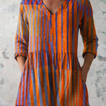 Nadia | Blusa Lunga con Scollo a V Elegante A minha loja