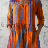 Nadia | Blusa Lunga con Scollo a V Elegante A minha loja