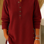 NEVA | BUTTON HENLEY TUNIC A minha loja