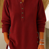 NEVA | BUTTON HENLEY TUNIC A minha loja