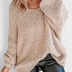 Sára™ | Maglione leggero con scollo rotondo A minha loja
