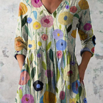 Louise | Blusa Lunga con Scollo a V A minha loja