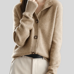 Claire | Retro-Style Cashmere Cardigan A minha loja