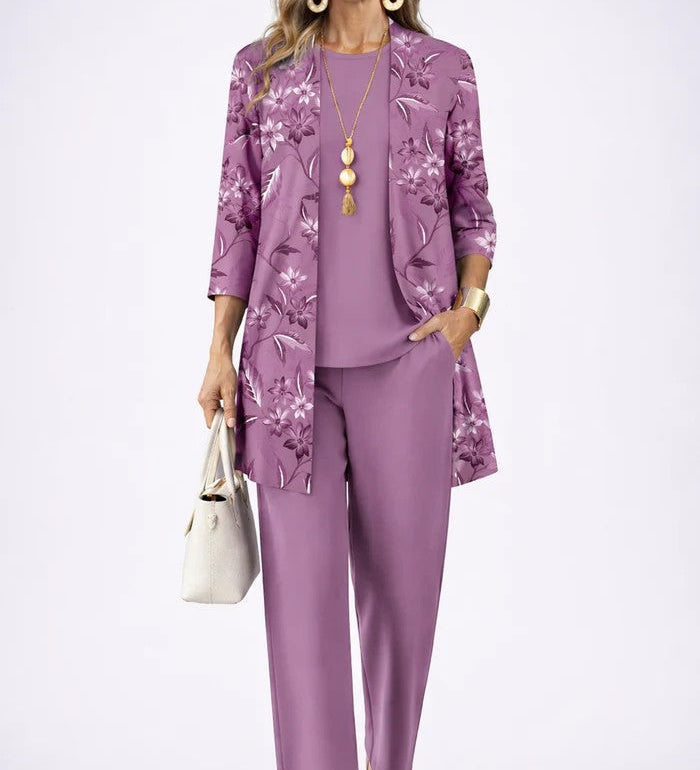 Jenilyn | Set Tre Pezzi Elegante da Donna