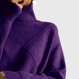 Angela™ | Pullover con Collo Alto