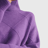 Angela™ | Pullover con Collo Alto