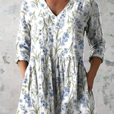 Jeanne | Blusa Lunga con Scollatura a V Elegante A minha loja