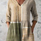 Camille | Blusa Lunga con Scollo a V Elegante A minha loja