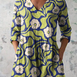"Elodie | Camicia Lunga con Scollatura a V". A minha loja