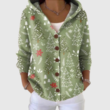 Chiara | Giacca in Maglia Morbida con Cappuccio