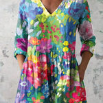Maelle | Camicia Lunga con Scollo a V A minha loja