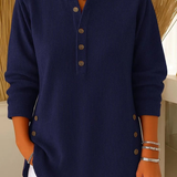 NEVA | BUTTON HENLEY TUNIC A minha loja