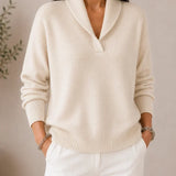 ANTONINE - SOFT V-NECK JUMPER FOR WOMEN A minha loja